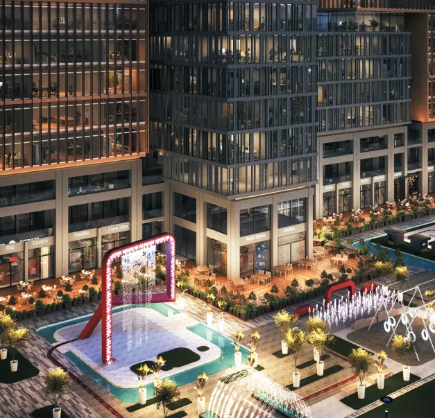 مكتب للبيع في ذا لوفت بلازا في العاصمة الإدارية الجديدة بمساحة 0 م² تتكون من 0 غرف