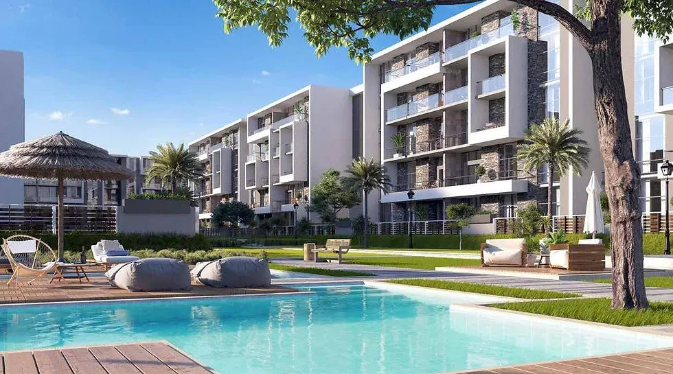 شقة للبيع في الباتيو أورو في القاهرة الجديدة بمساحة 0 م² تتكون من 2 غرف