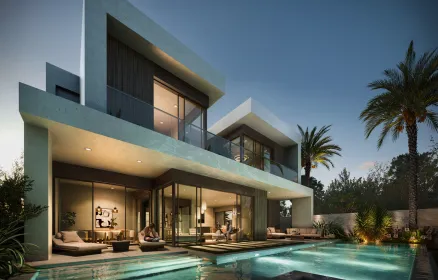 فيلا للبيع في سولانا في الشيخ زايد الجديدة بمساحة 0 م² تتكون من 6 غرف