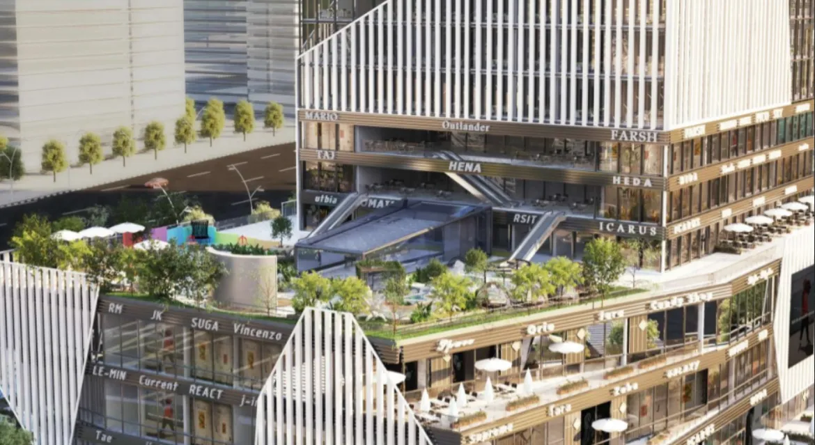 تجاري للبيع في تاج تاور  في العاصمة الإدارية الجديدة بمساحة 0 م² تتكون من 0 غرف