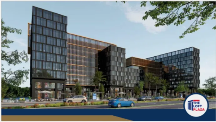 مكتب للبيع في ذا لوفت بلازا في العاصمة الإدارية الجديدة بمساحة 0 م² تتكون من 0 غرف