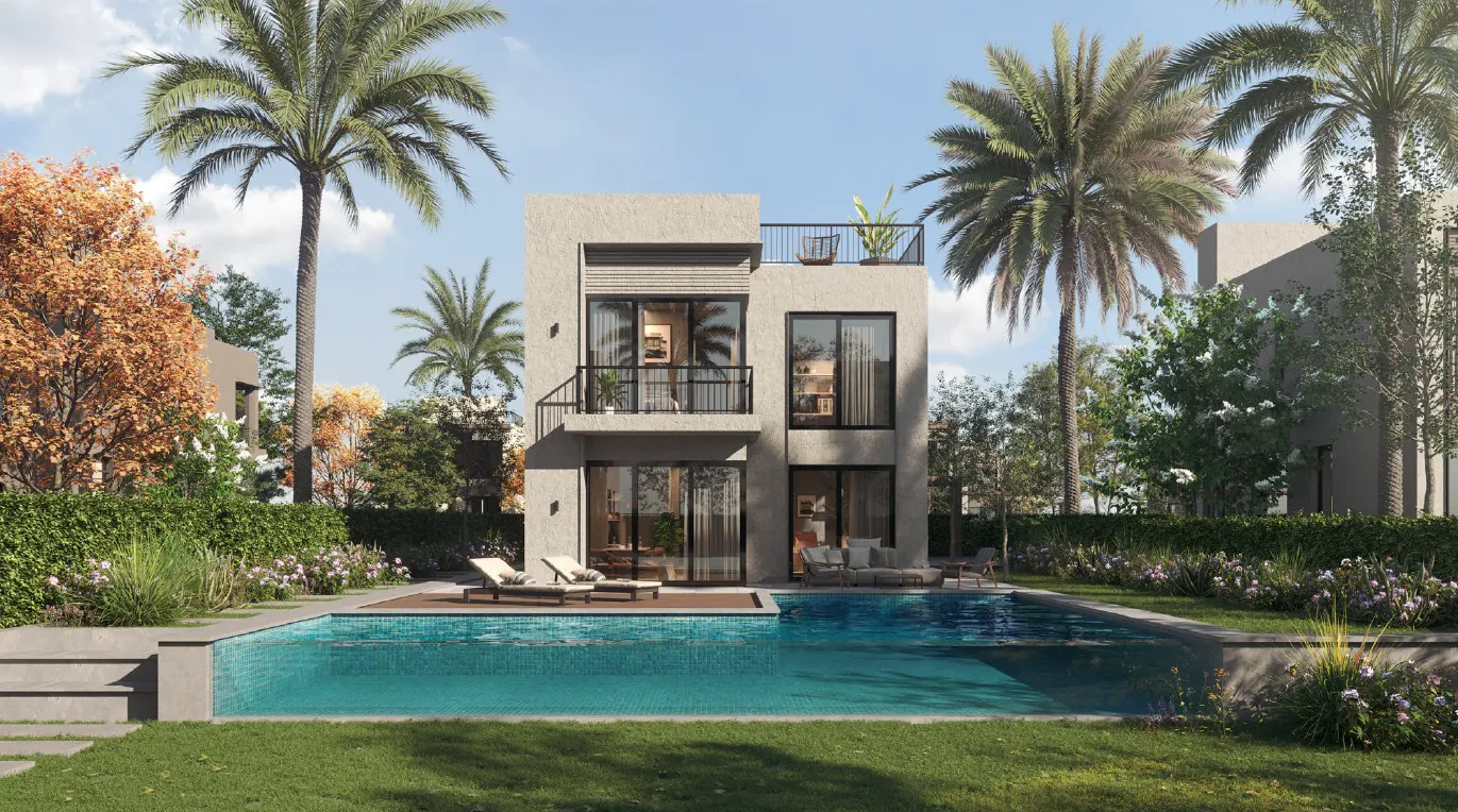 فيلا للبيع في أو ويست أوراسكوم في حدائق اكتوبر بمساحة 0 م² تتكون من 3 غرف