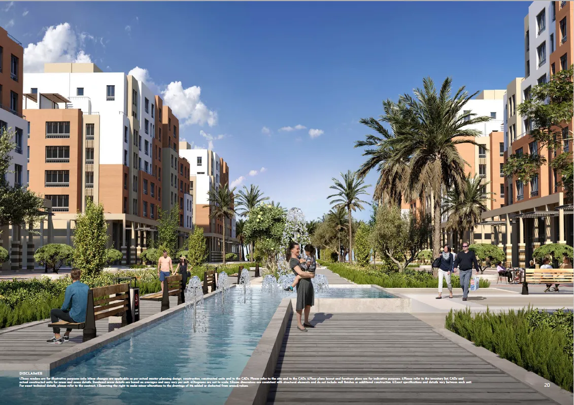 Apartment for sale in Al Maqsad Residences in New Capital City of 0 m² with 3 bedrooms