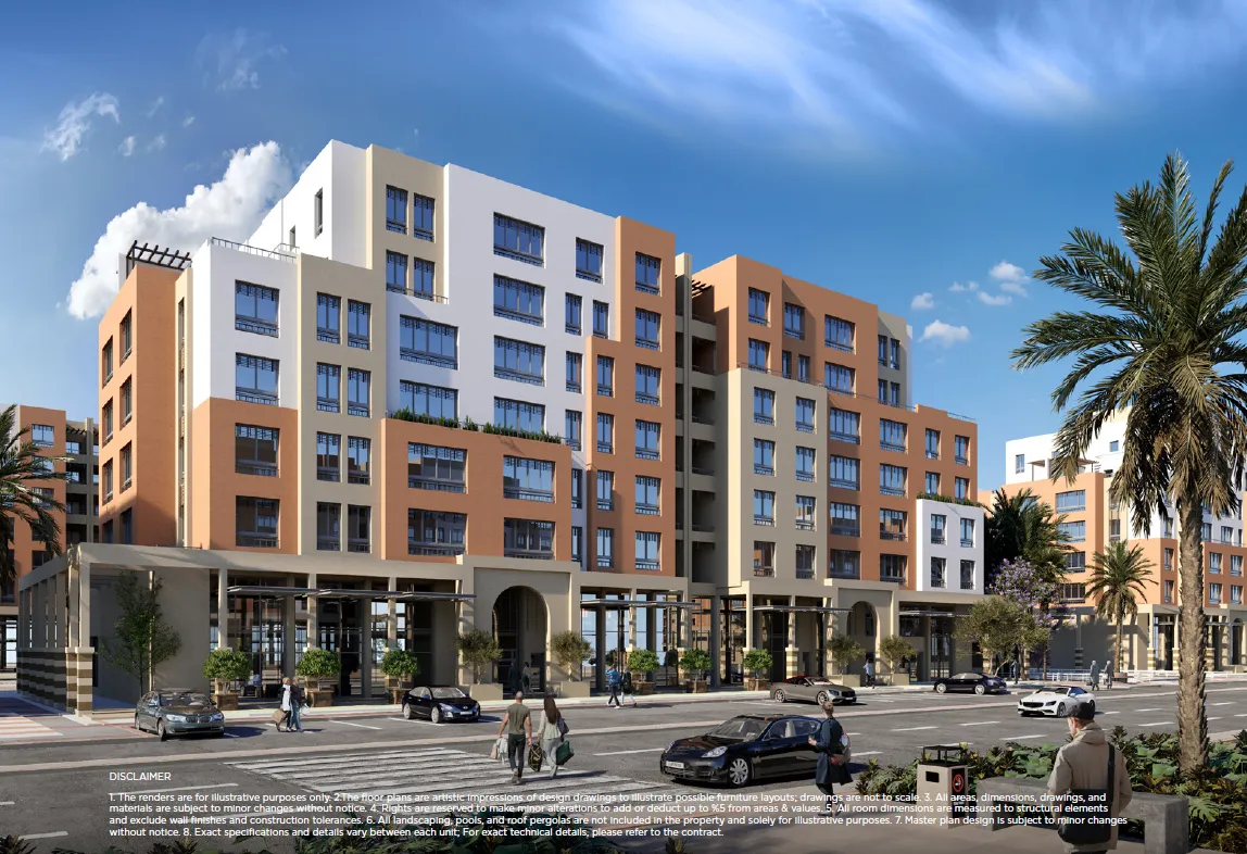 Apartment for sale in Al Maqsad Residences in New Capital City of 0 m² with 3 bedrooms