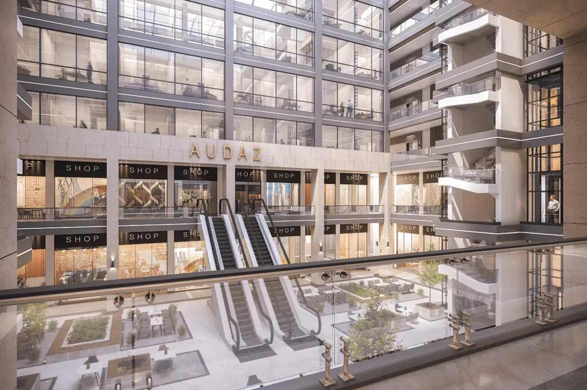 مكتب للبيع في أوداز في العاصمة الإدارية الجديدة بمساحة 0 م² تتكون من 0 غرف