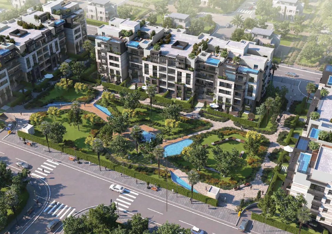 Apartment for sale in Trio  in New Cairo of 135 m² with 2 bedrooms