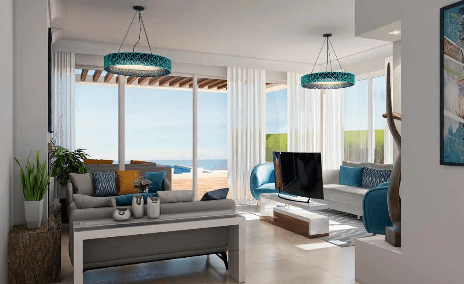 فيلا للبيع في باي 7 سيدي حينيش في الساحل الشمالي بمساحة 0 م² تتكون من 3 غرف