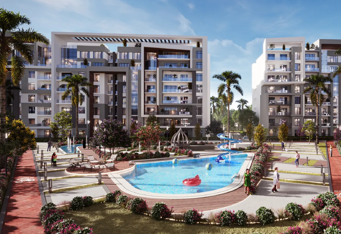 Apartment for sale in Ri8 in New Capital City of 0 m² with 3 bedrooms