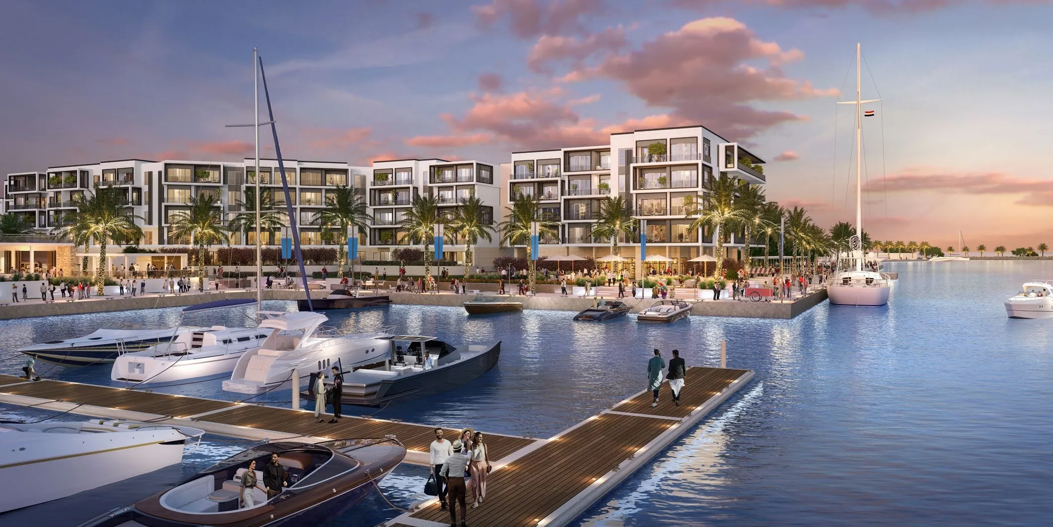 Apartment for sale in Address Residences Marassi Beach in Sidi Abdel Rahman of 0 m² with 2 bedrooms