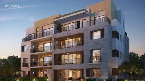 Apartment for sale in DISTRICT 5 in South New Cairo of 130 m² with 2 bedrooms