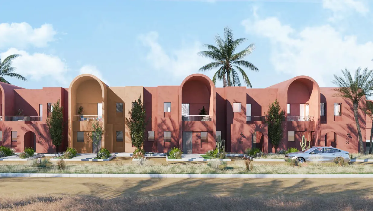 تاون هاوس للبيع في قمران في الجونة بمساحة 0 م² تتكون من 2 غرف