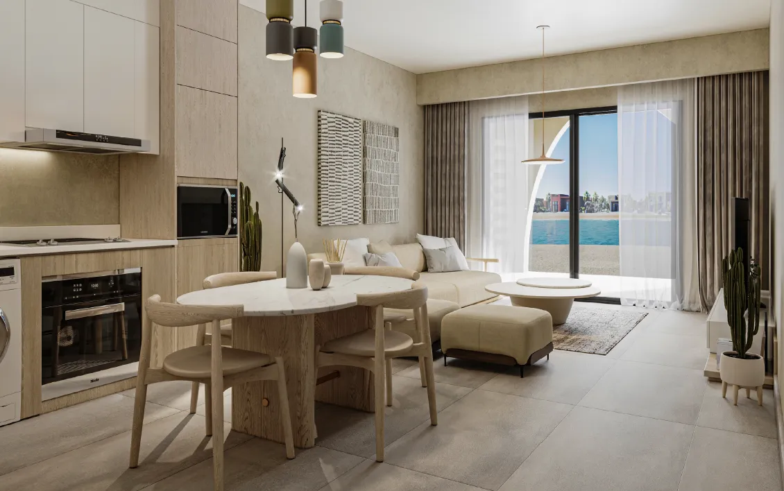 شقة للبيع في شدوان في الجونة بمساحة 0 م² تتكون من 3 غرف