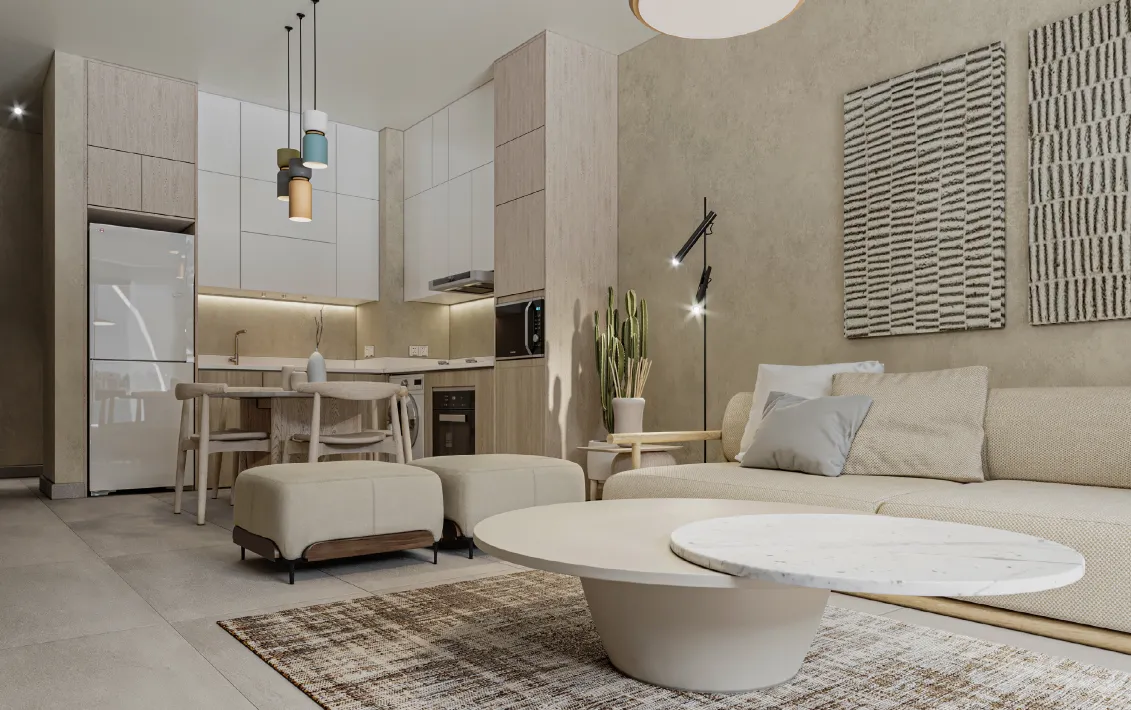 شقة للبيع في شدوان في الجونة بمساحة 0 م² تتكون من 3 غرف