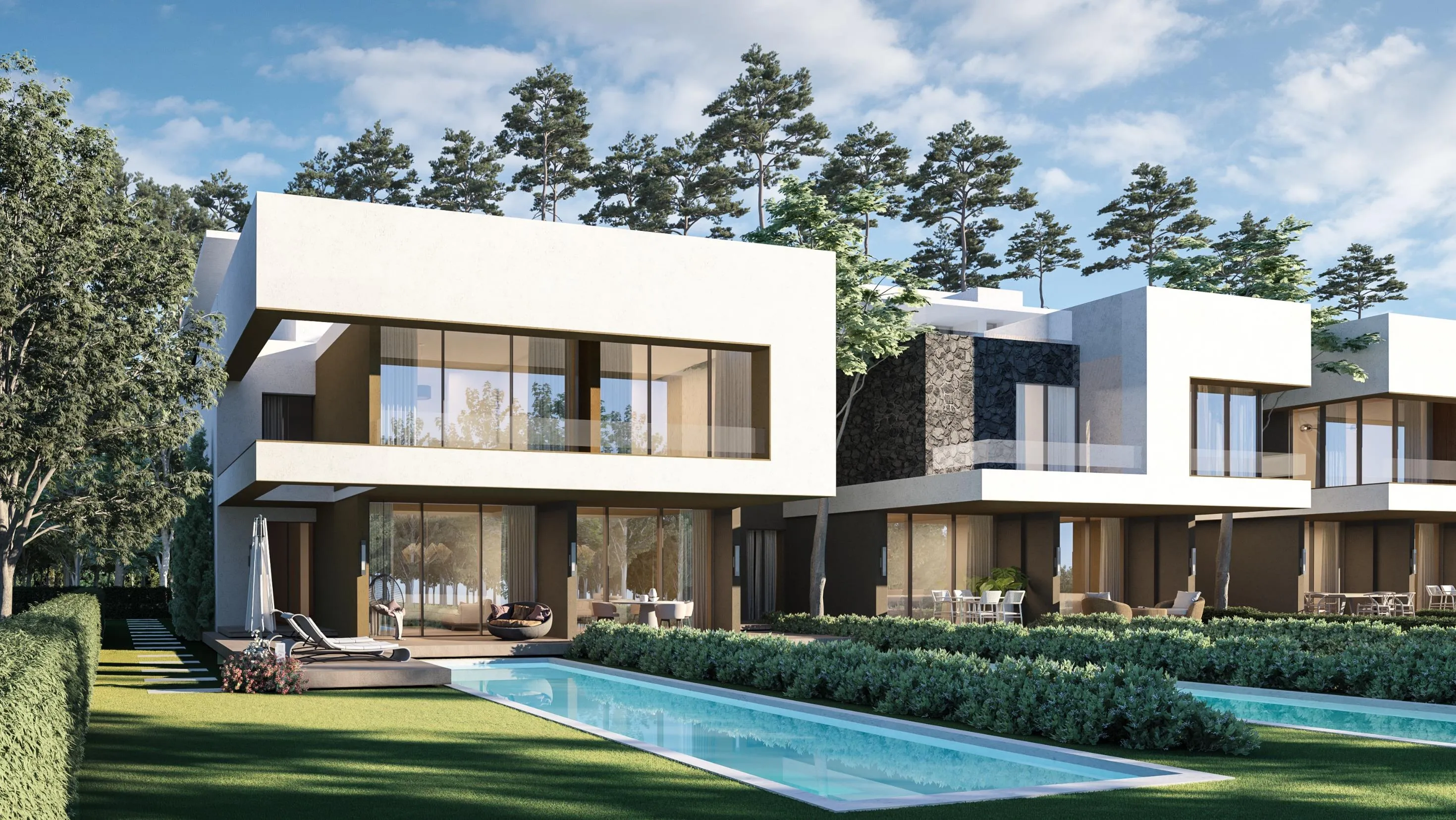 تاون هاوس للبيع في ذا ميدوس البوسكو في العاصمة الإدارية الجديدة بمساحة 0 م² تتكون من 3 غرف