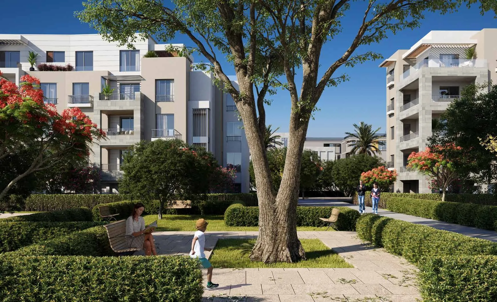 شقة للبيع في كلوب سايد الشقق ديستريكت 5 في جنوب القاهرة الجديدة بمساحة 0 م² تتكون من 3 غرف