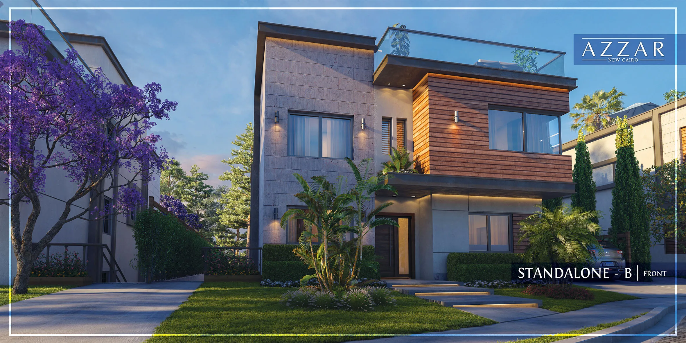 فيلا للبيع في ازار القاهرة الجديدة في جولدن سكوير بمساحة 0 م² تتكون من 5 غرف