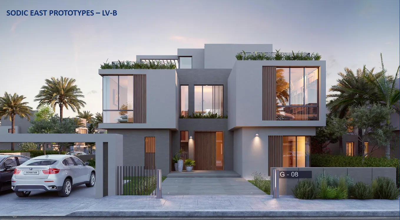 فيلا للبيع في سوديك إيست في هيليوبوليس الجديدة بمساحة 0 م² تتكون من 3 غرف