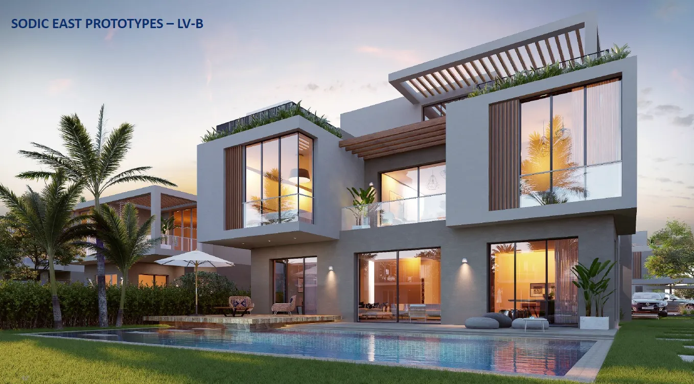 فيلا للبيع في سوديك إيست في هيليوبوليس الجديدة بمساحة 0 م² تتكون من 3 غرف