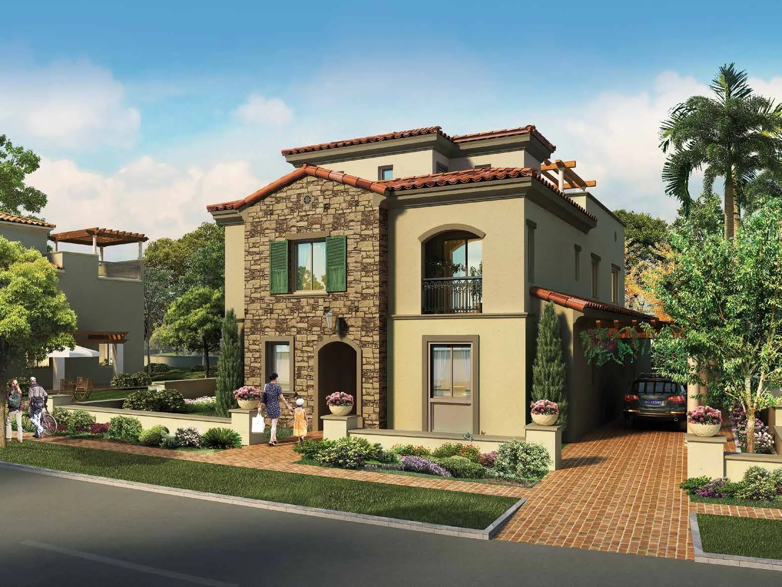 فيلا للبيع في ميفيدا في القاهرة الجديدة بمساحة 0 م² تتكون من 4 غرف