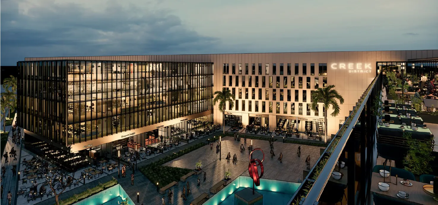 مكتب للبيع في كريك ديستريكت في القاهرة الجديدة بمساحة 0 م² تتكون من 0 غرف