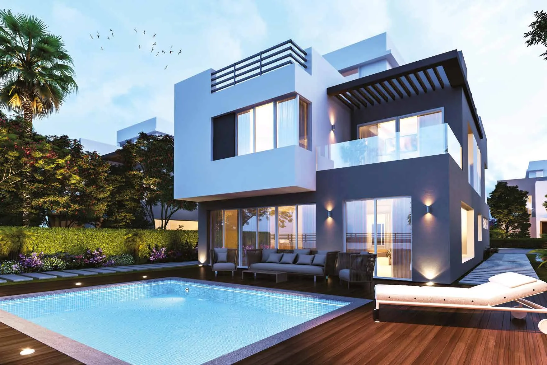 Villa for sale in Hyde Park in New Cairo of 0 m² with 4 bedrooms