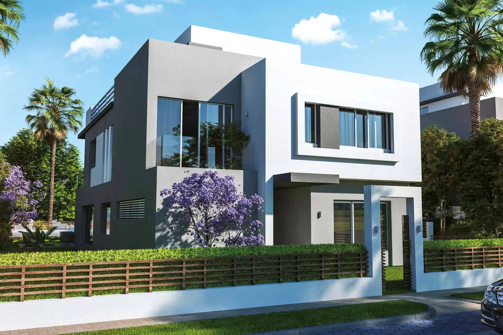 Villa for sale in Hyde Park in New Cairo of 0 m² with 4 bedrooms