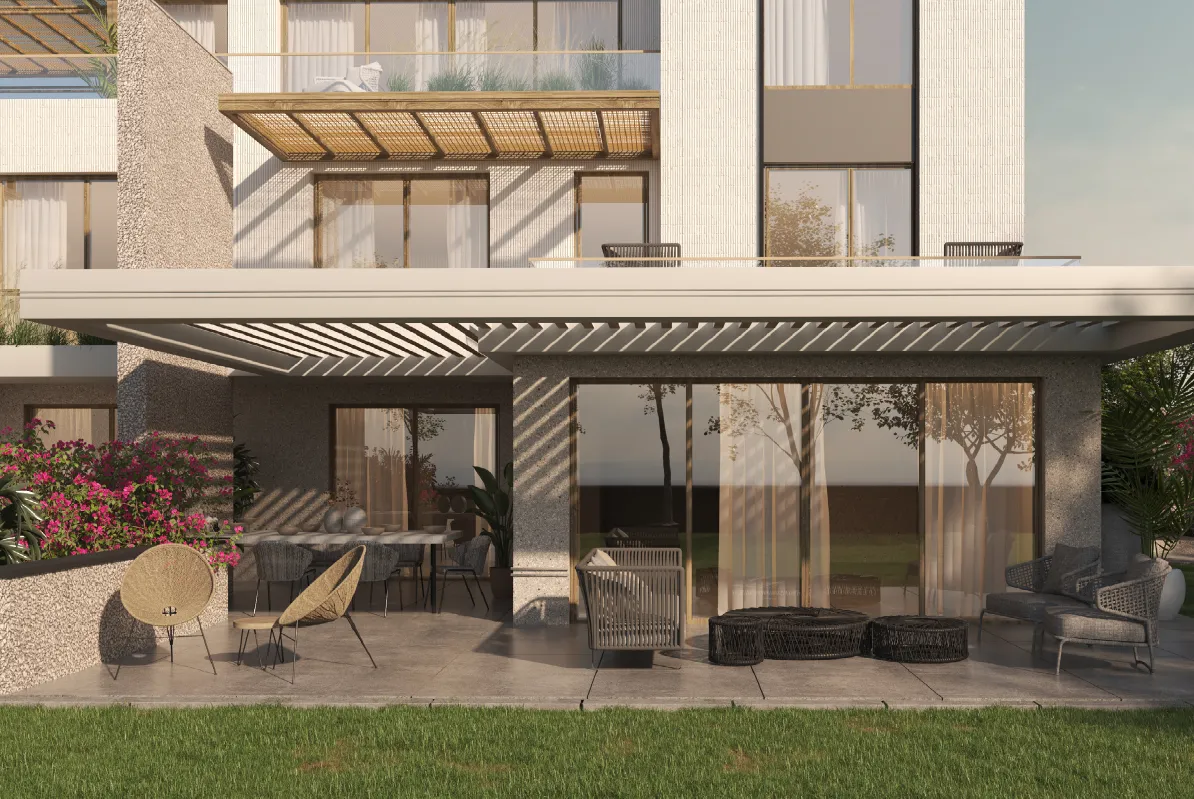 شاليه للبيع في ذا ميد الساحل الشمالي في رأس الحكمة بمساحة 0 م² تتكون من 3 غرف