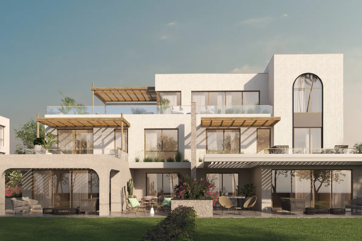 شاليه للبيع في ذا ميد الساحل الشمالي في رأس الحكمة بمساحة 0 م² تتكون من 3 غرف