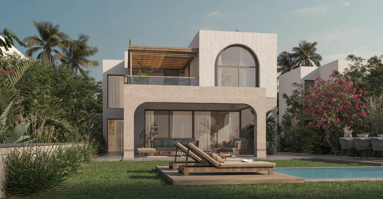 Villa for sale in The Mediterranean Villas  in Ras El Hekma of 432 m² with 6 bedrooms