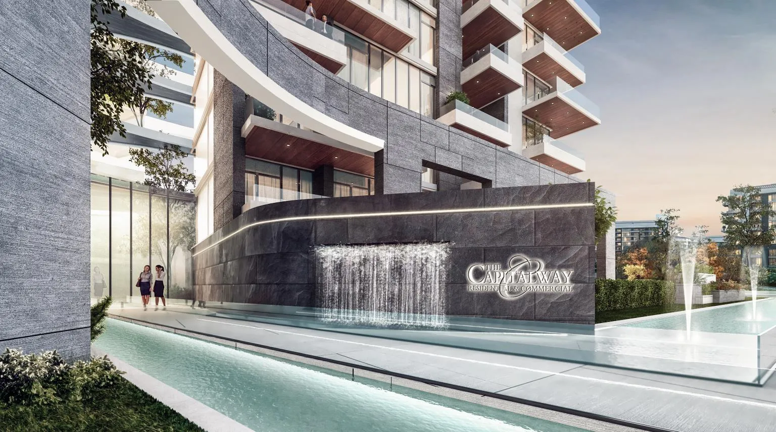 شقة للبيع في ذا كابيتال واي في العاصمة الإدارية الجديدة بمساحة 0 م² تتكون من 2 غرف