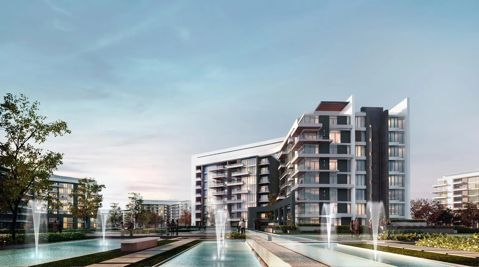 شقة للبيع في ذا كابيتال واي في العاصمة الإدارية الجديدة بمساحة 0 م² تتكون من 2 غرف