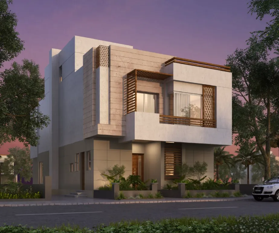 فيلا للبيع في أتريو في الشيخ زايد بمساحة 0 م² تتكون من 3 غرف