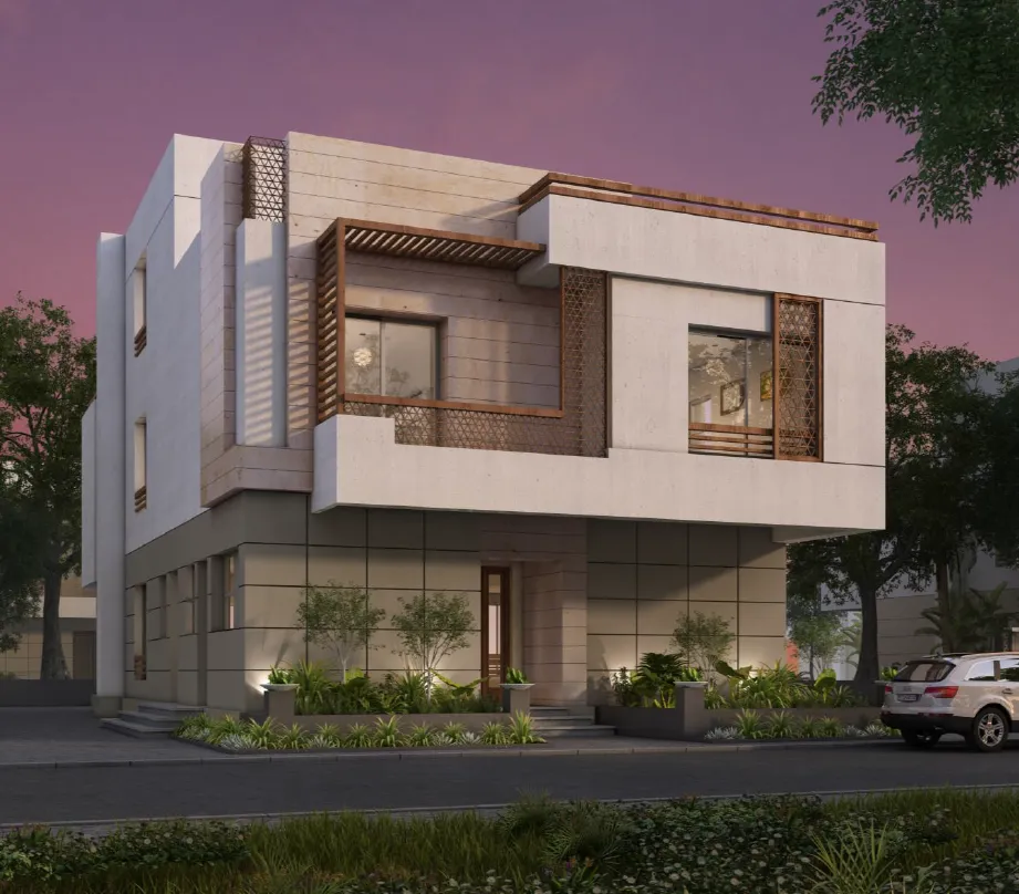 فيلا للبيع في أتريو في الشيخ زايد بمساحة 0 م² تتكون من 3 غرف