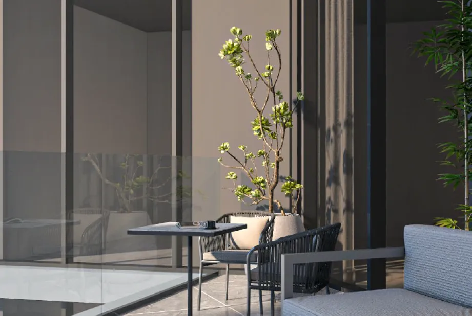 Serviced Apartment for sale in 4T1 Tower in New Capital City of 0 m² with 2 bedrooms