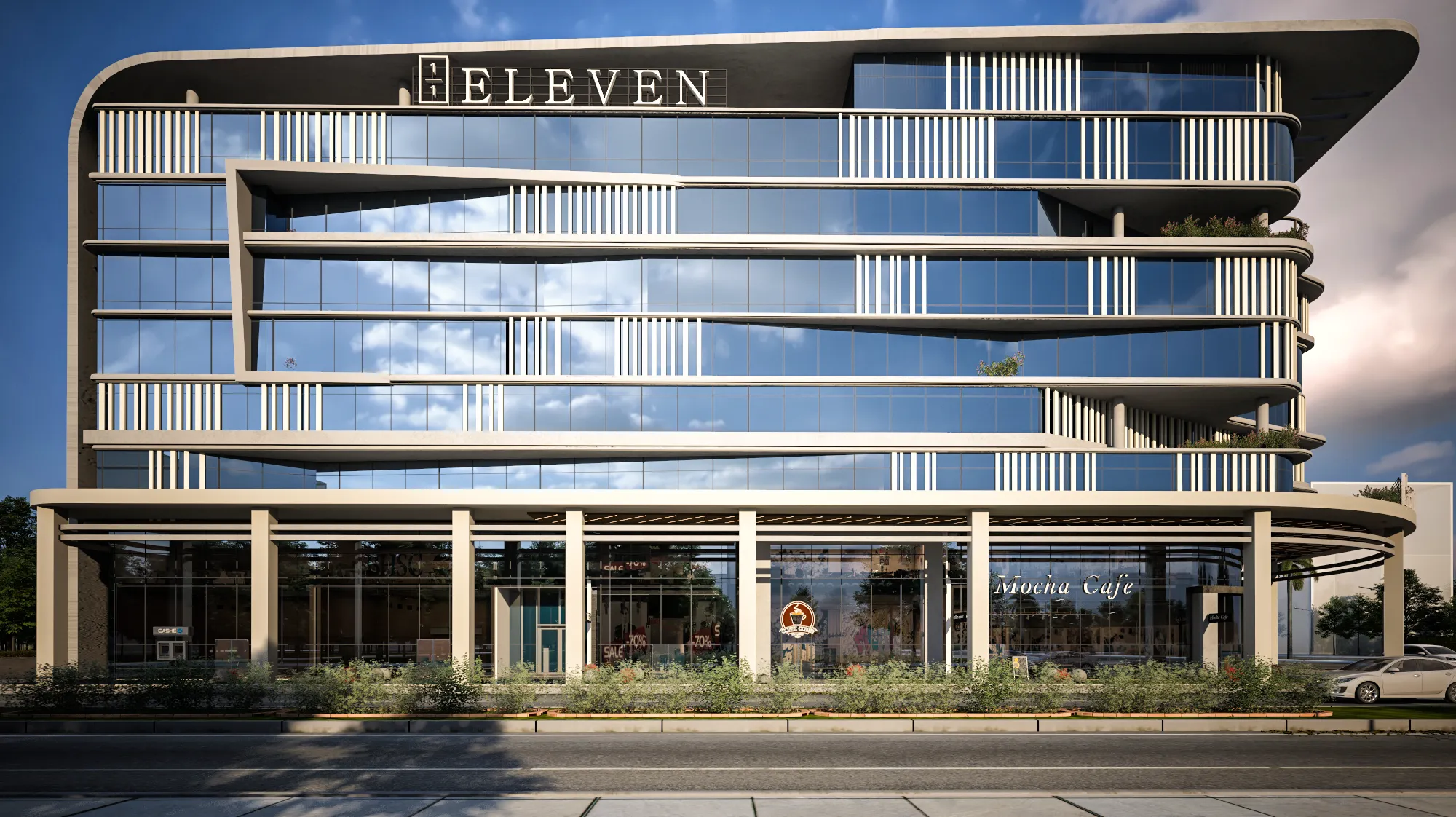 تجاري للبيع في اليفين  في العاصمة الإدارية الجديدة بمساحة 0 م² تتكون من 0 غرف