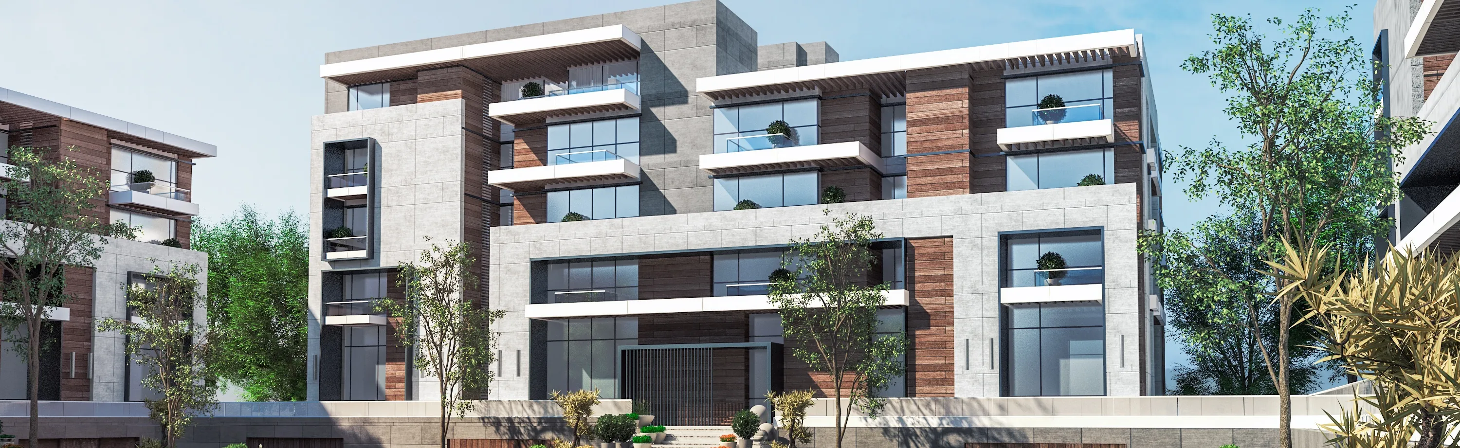 Apartment for sale in Al Jazi First Marriott Residences in North Investors of 0 m² with 3 bedrooms