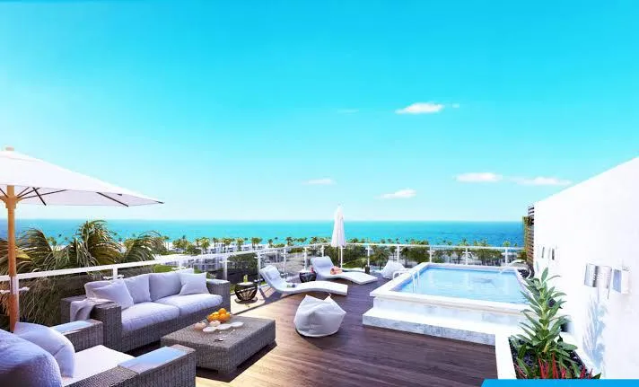 بنتهاوس للبيع في وايت باي في الساحل الشمالي بمساحة 0 م² تتكون من 3 غرف