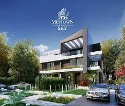 Townhouse for sale in Midtown Sky in New Capital City of 0 m² with 3 bedrooms