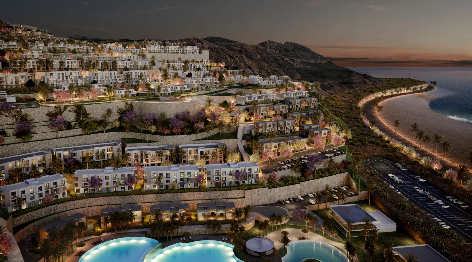 Townhouse for sale in Majada Iwan in Ain Sokhna of 0 m² with 3 bedrooms