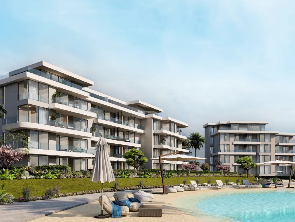 Chalet for sale in Lagoon Town in Ras El Hekma of 106 m² with 2 bedrooms