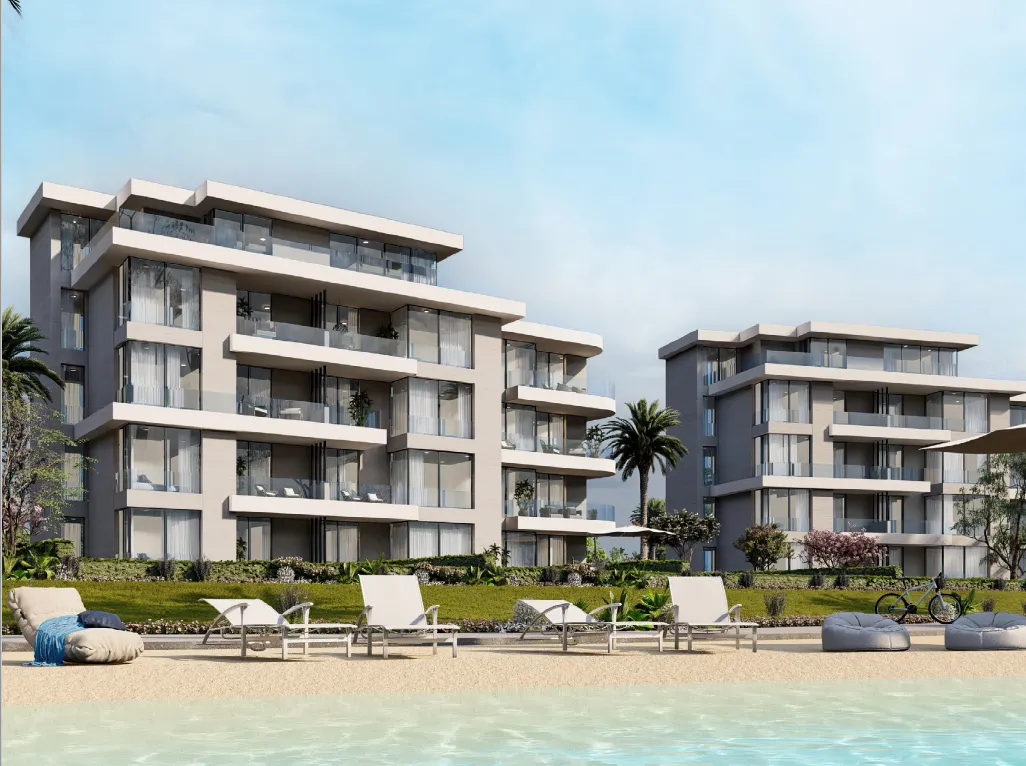 Chalet for sale in Lagoon Town in Ras El Hekma of 106 m² with 2 bedrooms