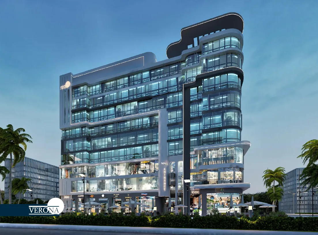 مكتب للبيع في فيرونا في العاصمة الإدارية الجديدة بمساحة 0 م² تتكون من 0 غرف