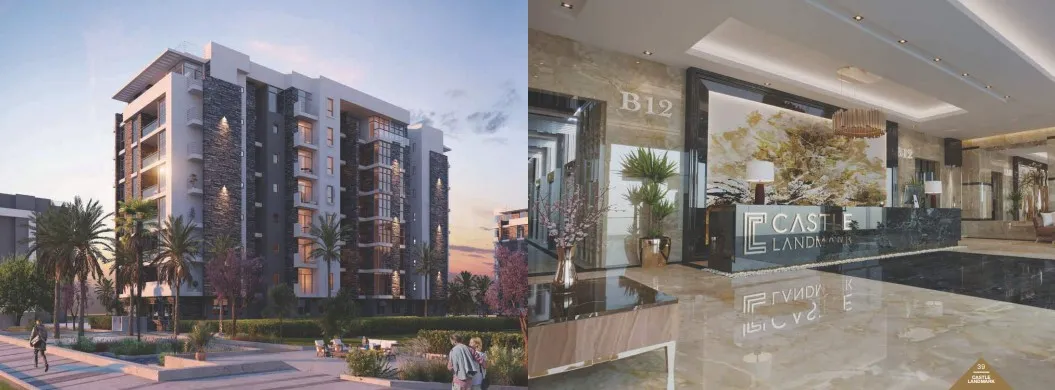 شقة للبيع في كاسل لاندمارك في العاصمة الإدارية الجديدة بمساحة 0 م² تتكون من 3 غرف