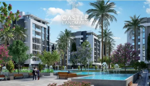 شقة للبيع في كاسل لاندمارك في العاصمة الإدارية الجديدة بمساحة 0 م² تتكون من 3 غرف