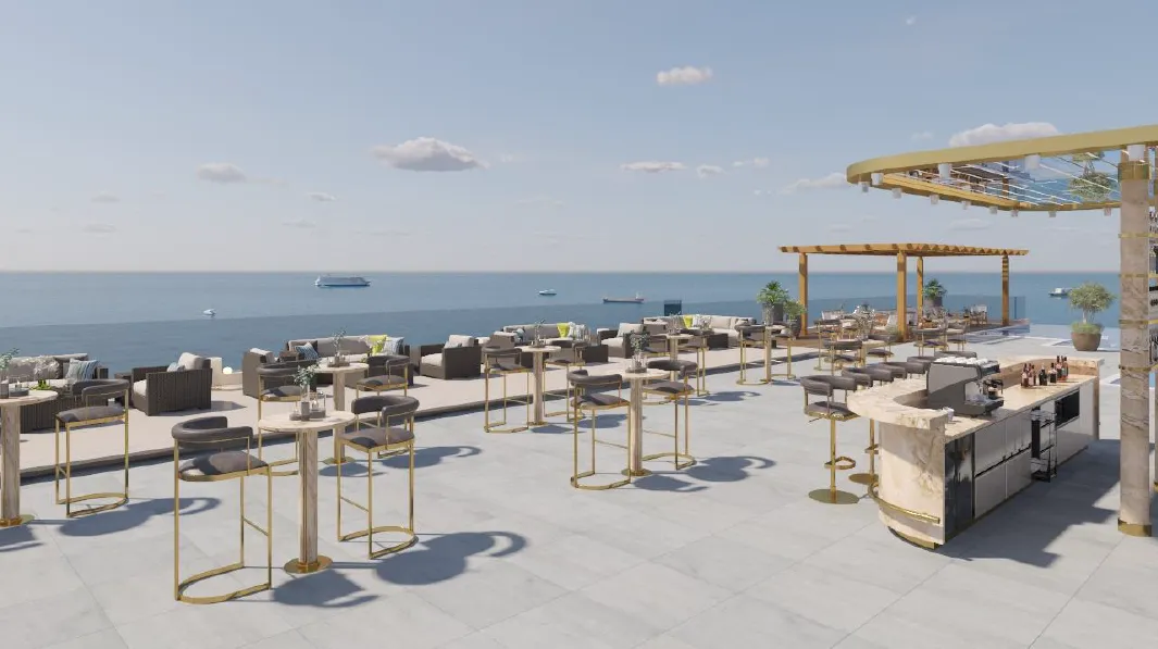 شقة فندقية للبيع في ماكسيم قنال ريزيدنس في بورسعيد بمساحة 0 م² تتكون من 3 غرف