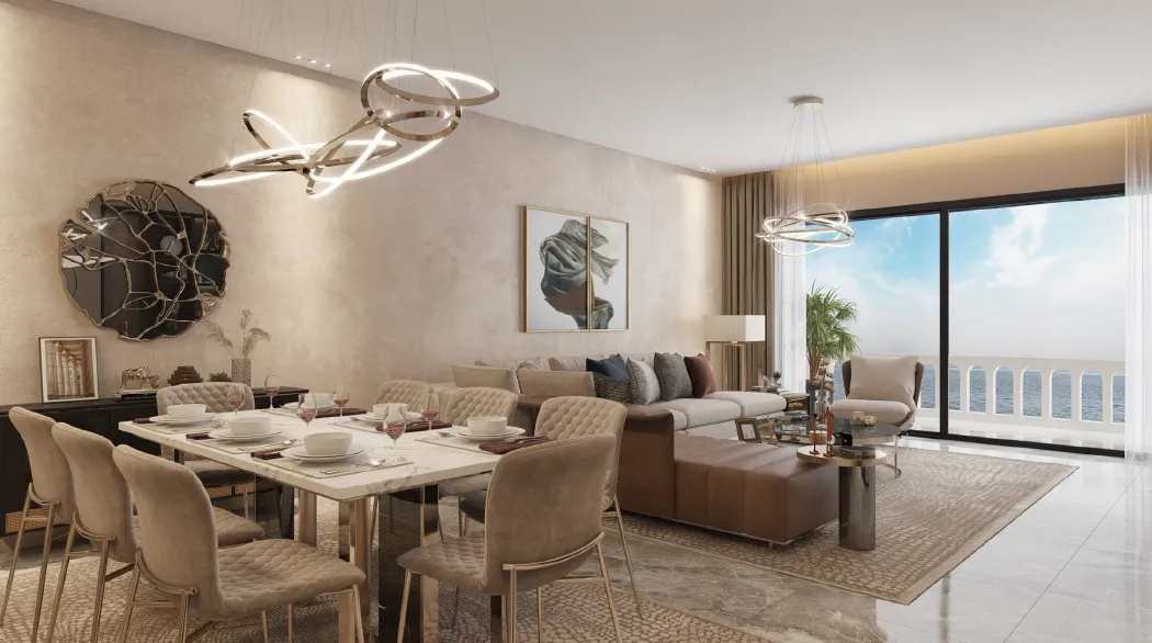 شقة فندقية للبيع في ماكسيم قنال ريزيدنس في بورسعيد بمساحة 0 م² تتكون من 3 غرف