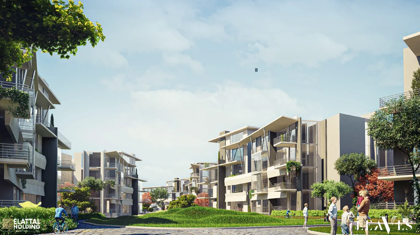 Apartment for sale in Leaves in 6th of October City of 0 m² with 3 bedrooms