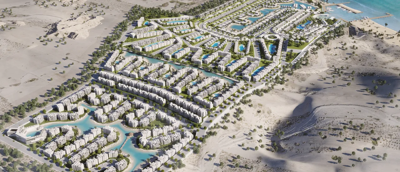 توين هاوس للبيع في سولت في رأس الحكمة بمساحة 0 م² تتكون من 3 غرف