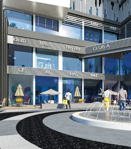 Retail for sale in Vida Mall Down Town  in New Capital City of 0 m² with 0 bedrooms