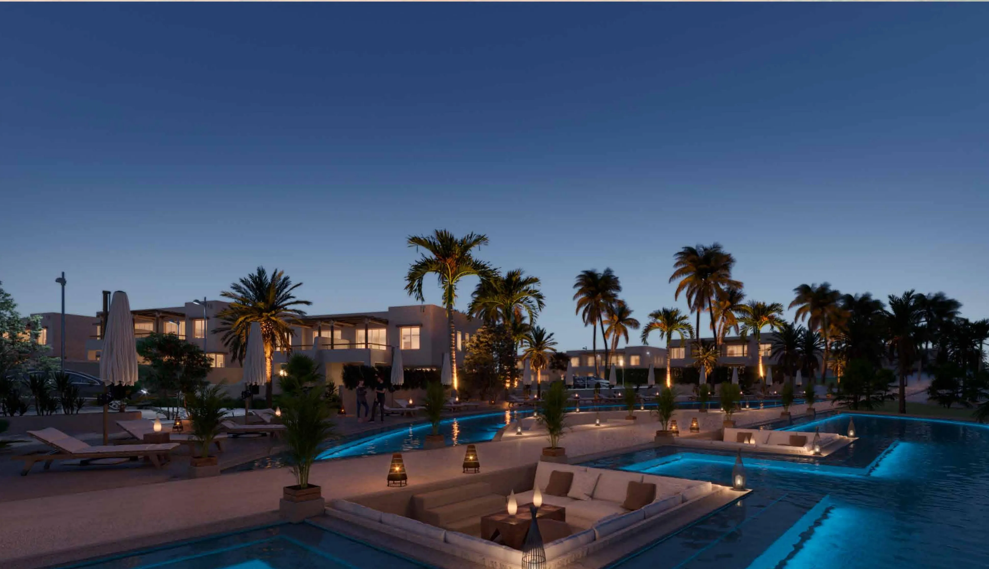 فيلا للبيع في هاسيندا ويست في رأس الحكمة بمساحة 0 م² تتكون من 3 غرف